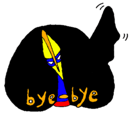angry Cassowary sticker #3694066
