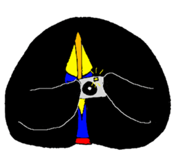 angry Cassowary sticker #3694082