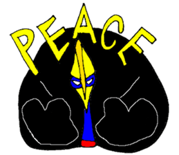 angry Cassowary sticker #3694083