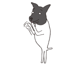 Japanese Terrier U-taro 3 sticker #3694093