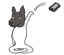 Japanese Terrier U-taro 3 sticker #3694097