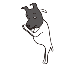 Japanese Terrier U-taro 3 sticker #3694098
