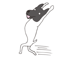 Japanese Terrier U-taro 3 sticker #3694100