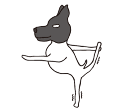 Japanese Terrier U-taro 3 sticker #3694103