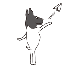 Japanese Terrier U-taro 3 sticker #3694106