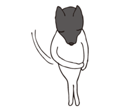 Japanese Terrier U-taro 3 sticker #3694108