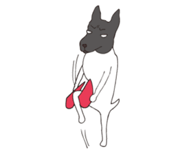 Japanese Terrier U-taro 3 sticker #3694110