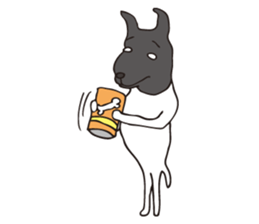 Japanese Terrier U-taro 3 sticker #3694114