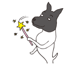 Japanese Terrier U-taro 3 sticker #3694119