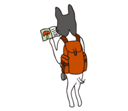 Japanese Terrier U-taro 3 sticker #3694123