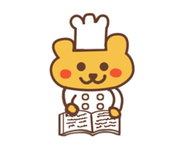 patissier bear sticker #3694131