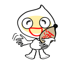 I "am garlic_cyan". sticker #3694221