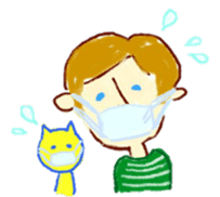 Polky and Cat sticker #3694438