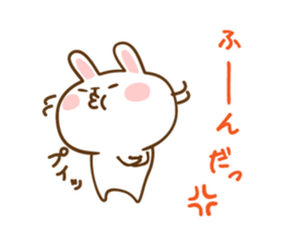 Not Honest Rabbit sticker #3694693