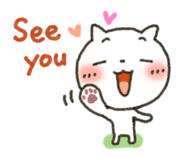 CAT and LOVE sticker #3695051