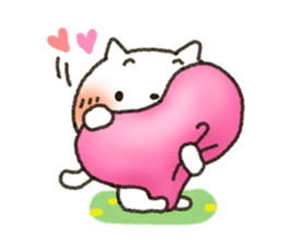 CAT and LOVE sticker #3695061
