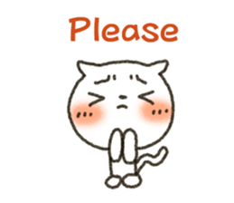 CAT and LOVE sticker #3695064