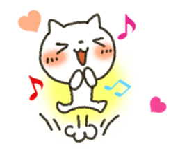 CAT and LOVE sticker #3695067