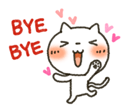 CAT and LOVE sticker #3695071