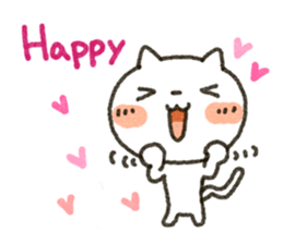 CAT and LOVE sticker #3695074