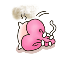 CAT and LOVE sticker #3695077