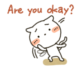 CAT and LOVE sticker #3695078