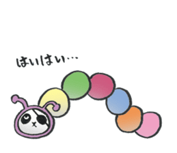 Eyepatch Panda 3 sticker #3695276