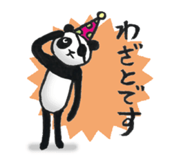 Eyepatch Panda 3 sticker #3695281