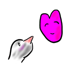 Okinawa native a bird sticker #3696049