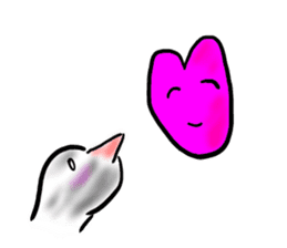 Okinawa native a bird sticker #3696049