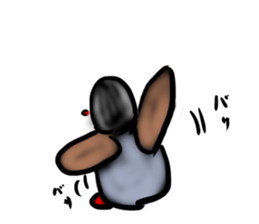 Okinawa native a bird sticker #3696068