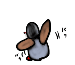 Okinawa native a bird sticker #3696068