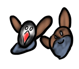 Okinawa native a bird sticker #3696082