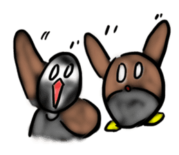 Okinawa native a bird sticker #3696086