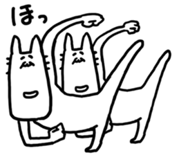 Twin animals sticker #3697089