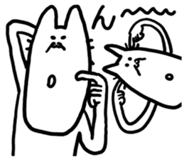 Twin animals sticker #3697091