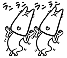 Twin animals sticker #3697109