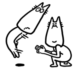 Twin animals sticker #3697111