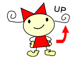 ribbon girl Sticker sticker #3697450