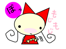 ribbon girl Sticker sticker #3697479