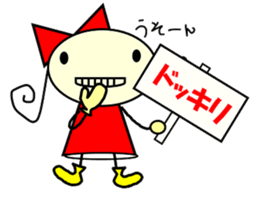 ribbon girl Sticker sticker #3697483