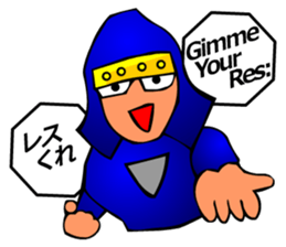 Japanese Tokyo Ninja sticker #3697797