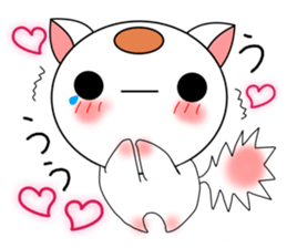 Round cats sticker #3698219