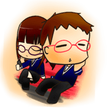 Students Sticker sticker #3698681