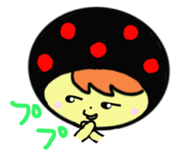 Pretty mushrooms sticker #3699044