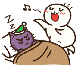 The Stupid Seal and the Moody Cat (ENG) sticker #3699213
