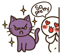 The Stupid Seal and the Moody Cat (ENG) sticker #3699225
