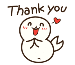 The Stupid Seal and the Moody Cat (ENG) sticker #3699229