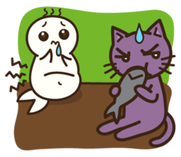 The Stupid Seal and the Moody Cat (ENG) sticker #3699236