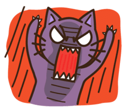 The Stupid Seal and the Moody Cat (ENG) sticker #3699242